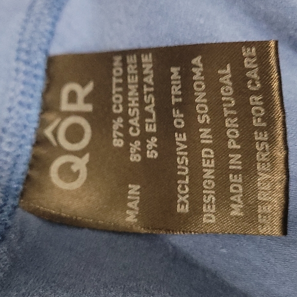 QOR Cotton Cashmere Tee - Picture 5 of 5
